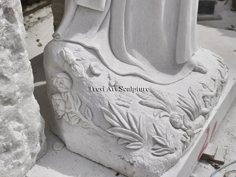 marble jesus monument base