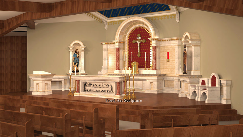 america church renovation project