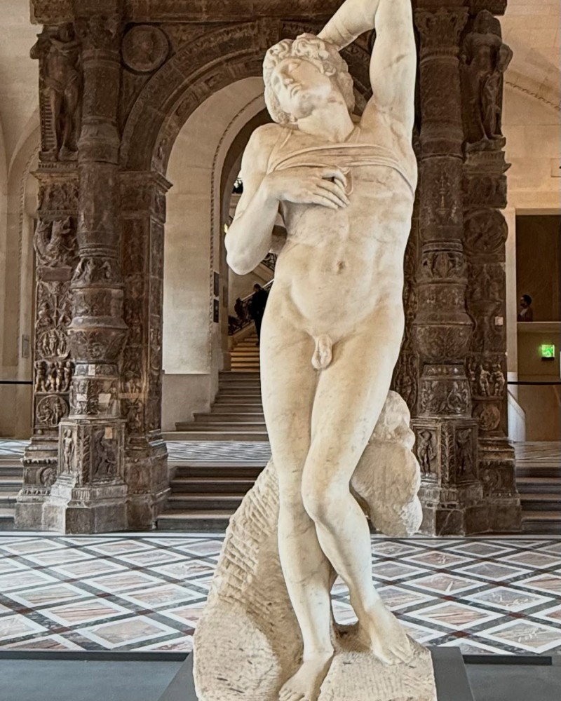 the dying slave by michelangelo