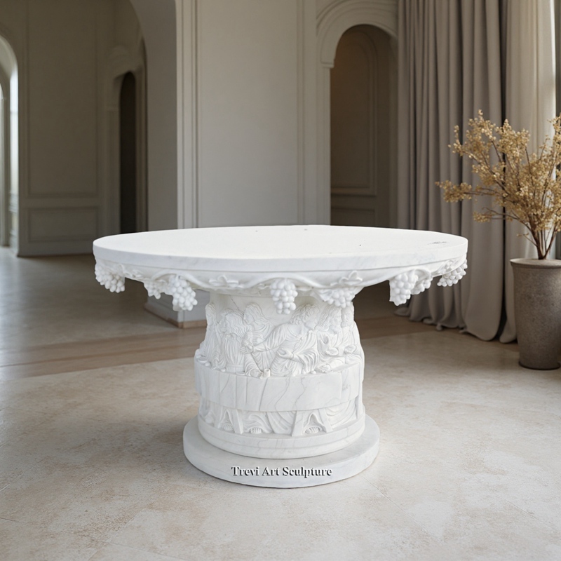 marble table