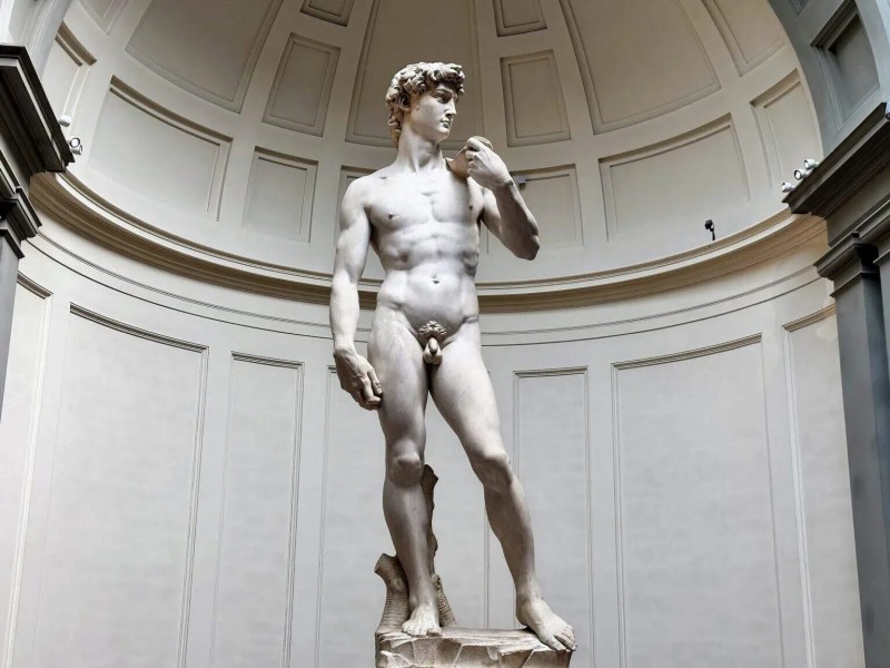david statue accademia gallery