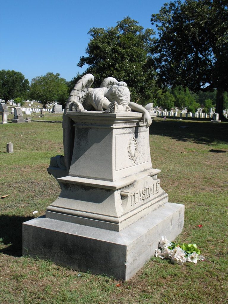 grief angel statue