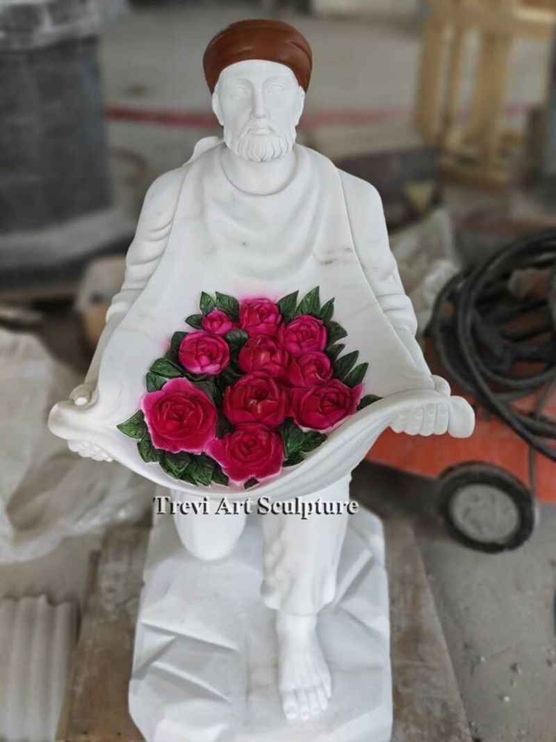 life size saint juan diego statue religious decor