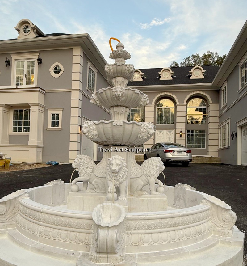 marble lion fountain feedback