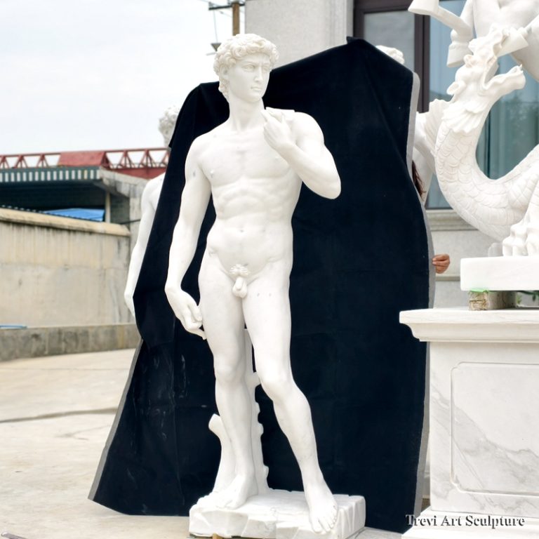 6 foot marble david statue