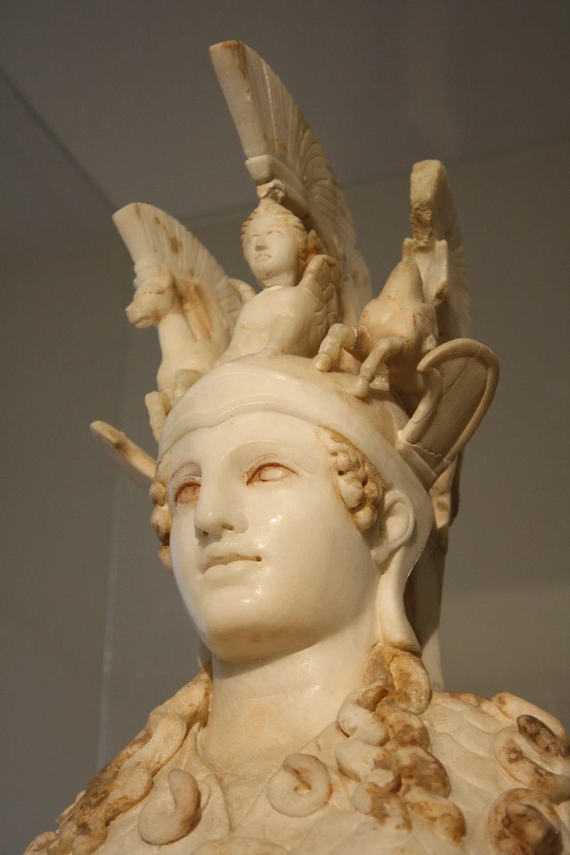 athena parthenos by phidias