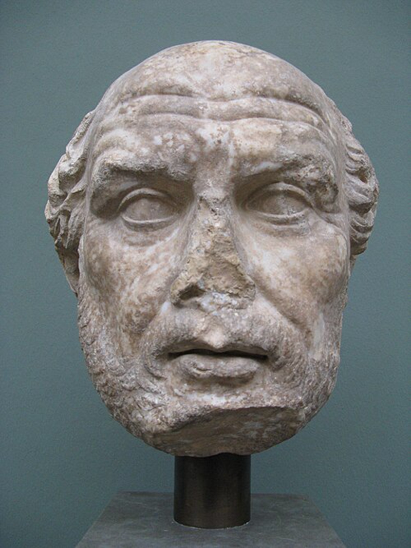 bust of phidias