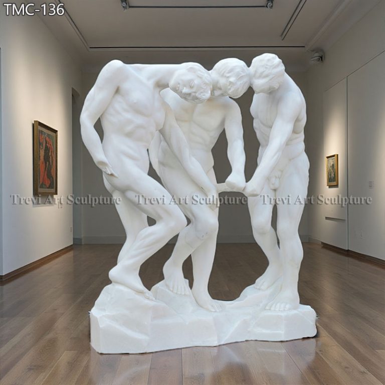 famous marble the three shades rodin sculpture replica