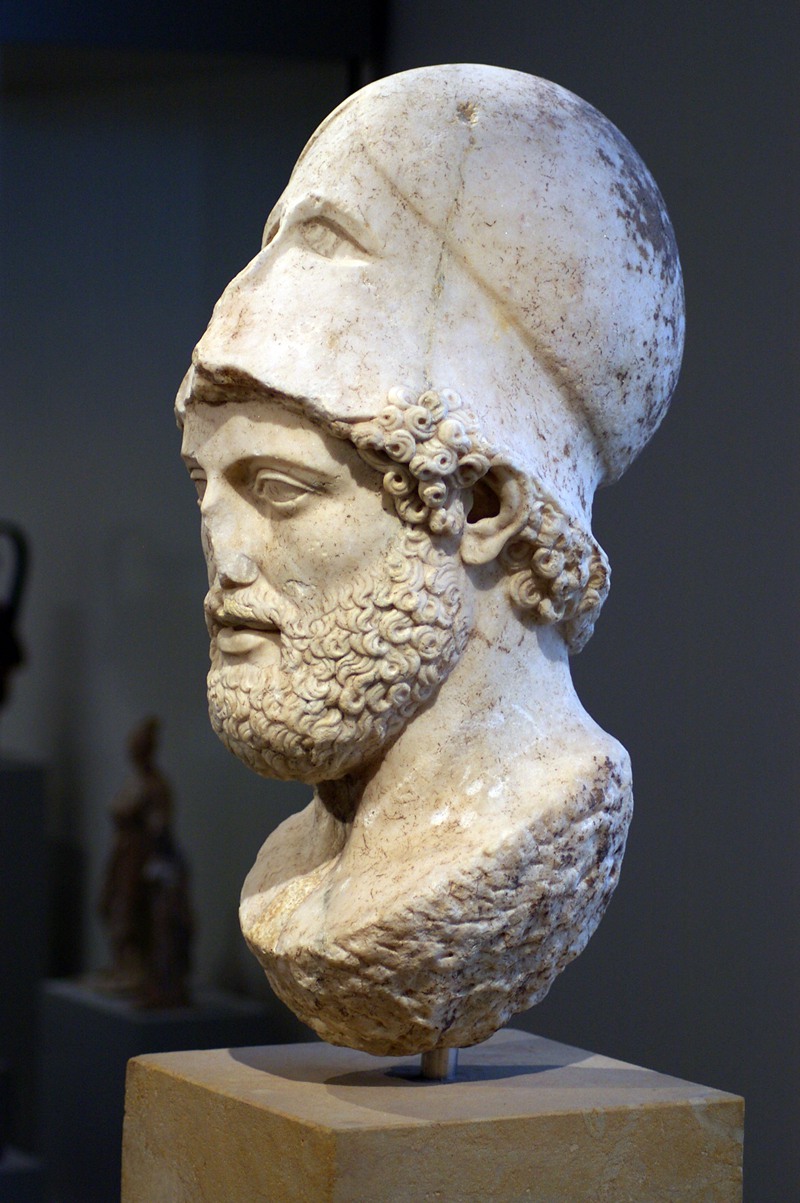 kresilas copy portrait of pericles bust in the berlin antikensammlung
