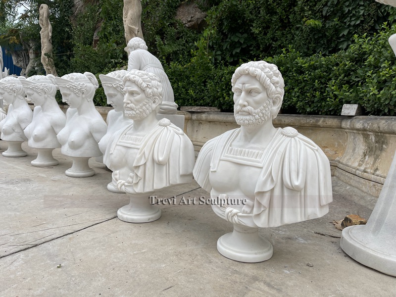 marble busts
