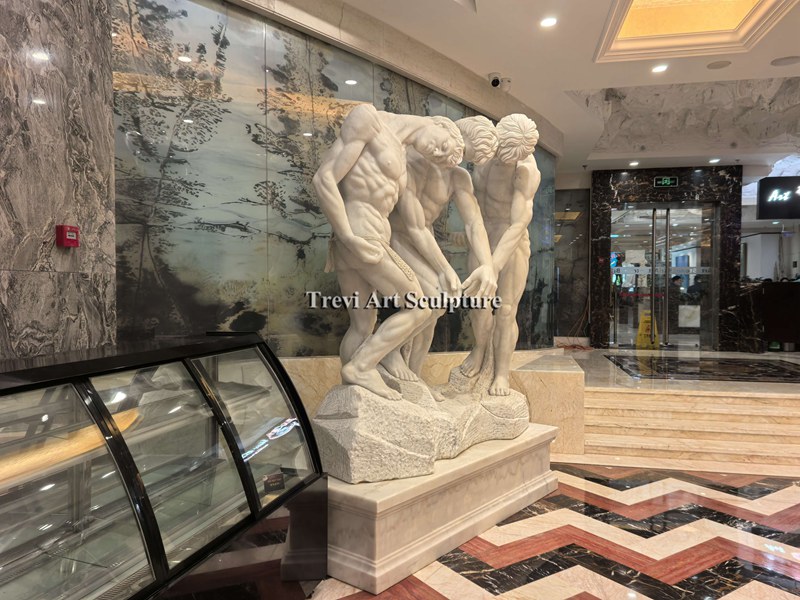 marble the three shades rodin sculpture replica feedback