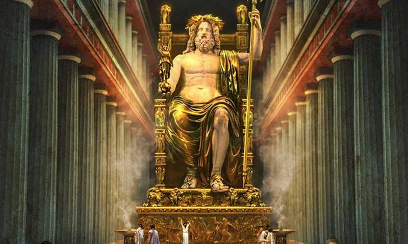 chryselephantine statue of zeus