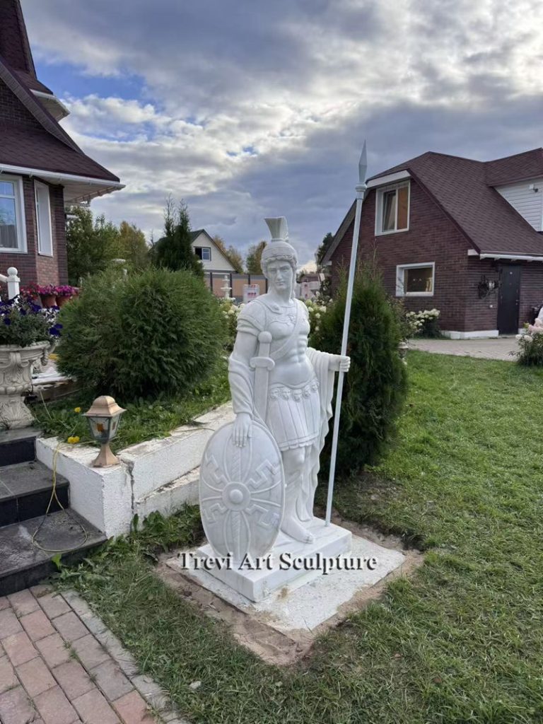 marble warrior statue feedback