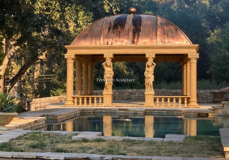 beige marble gazebo feedback