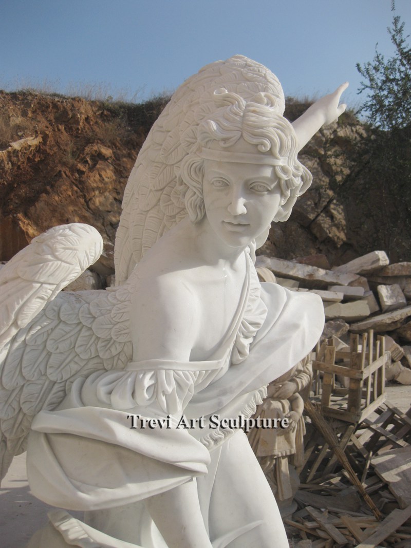 life size annunciation angel statues
