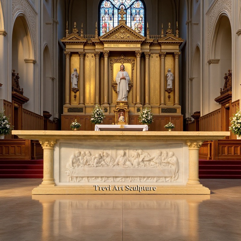 marble roman catholic altar