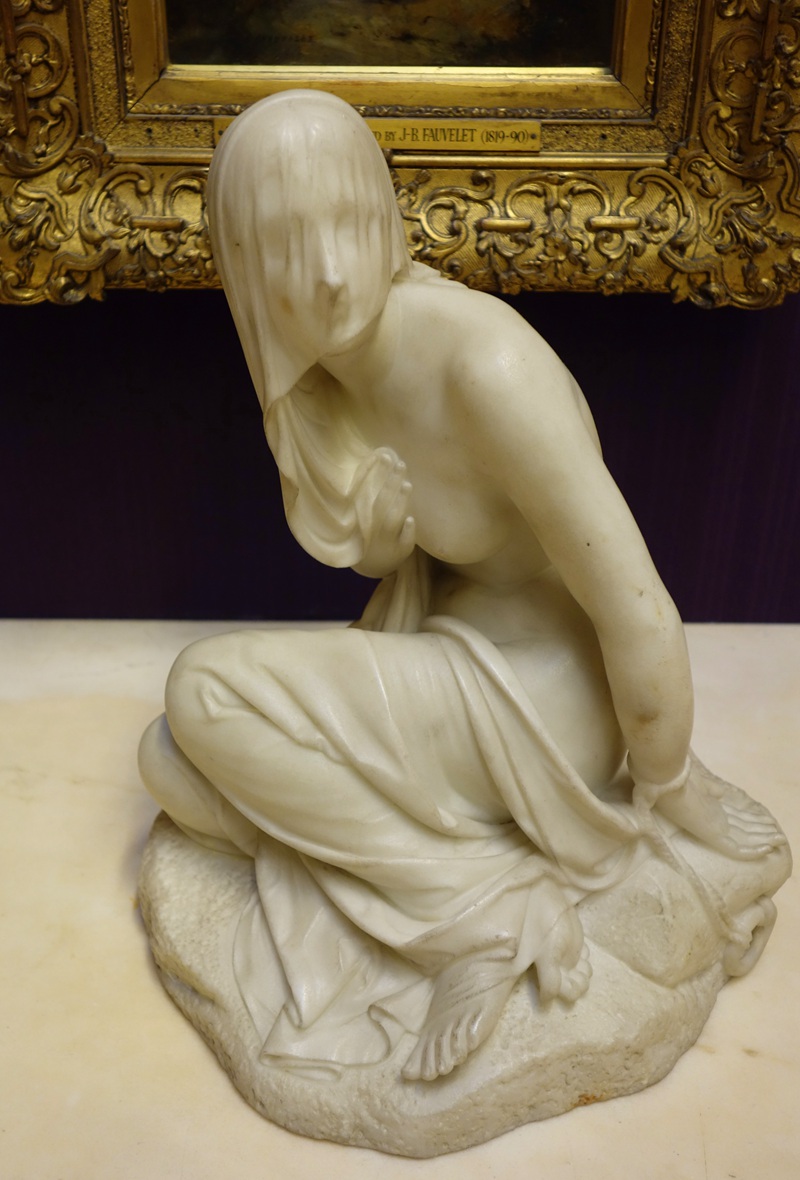 circassian slave by raffaele monti, england