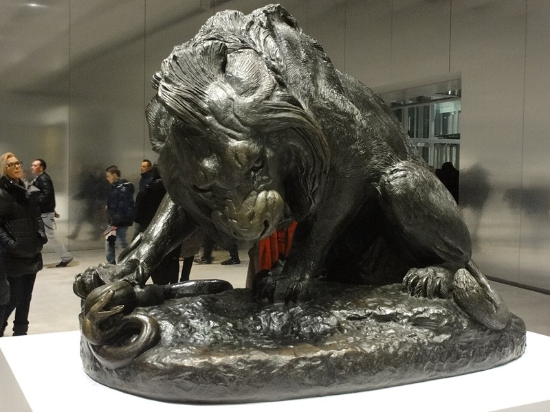 the original bronze cast now housed in the louvre