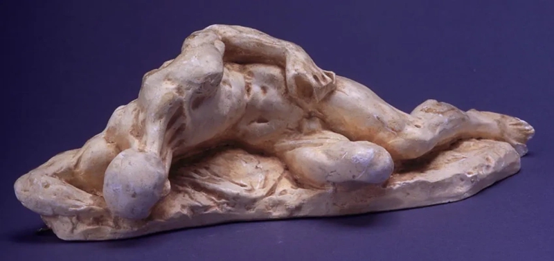 théodore géricault lying man sculpture