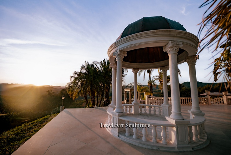 round marble pavilion feedback