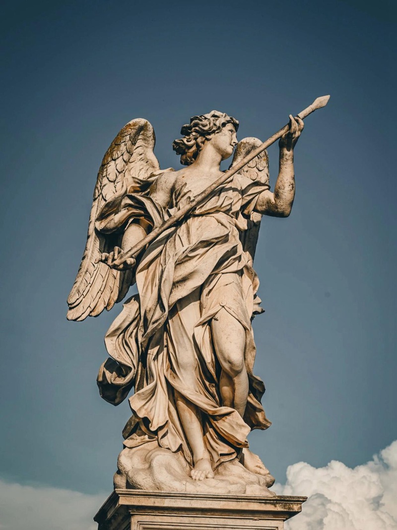 angel with the lance