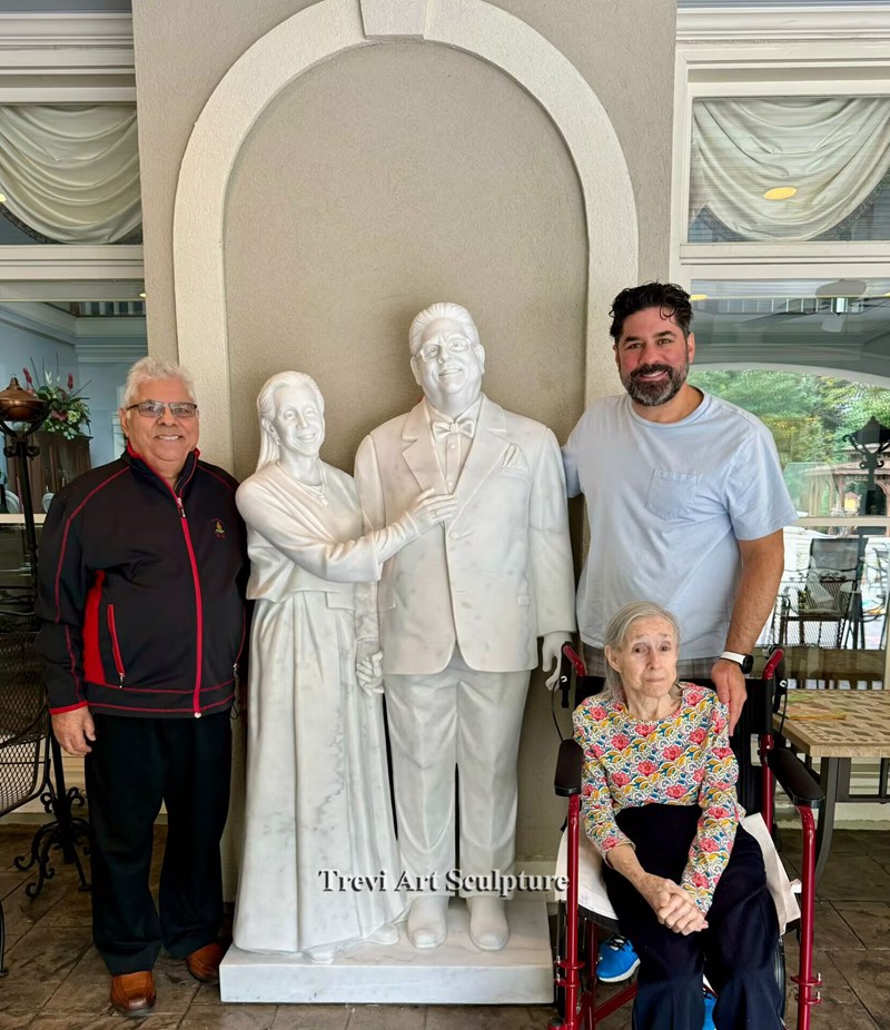 life size customized couple statue feedback