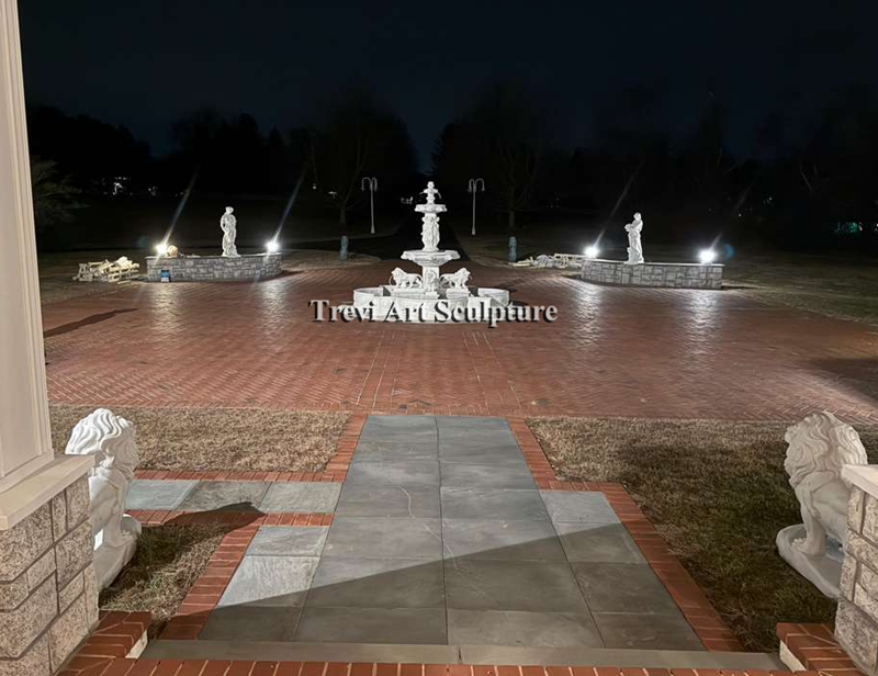 marble courtyard project