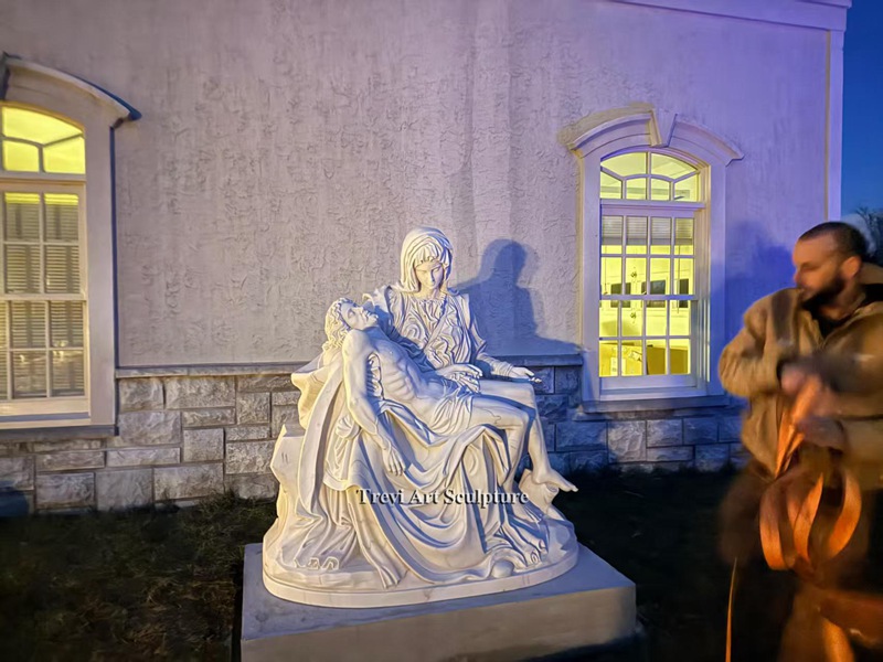 marble pietà statue feedback