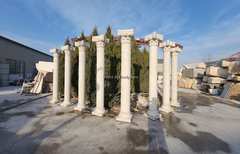 marble columns