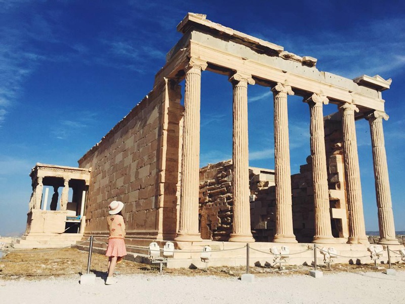 the acropolis of athens