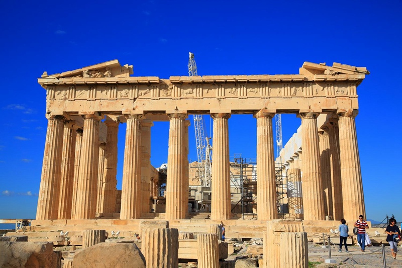 the parthenon a representative example of the doric order