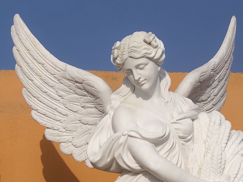 angel statue details