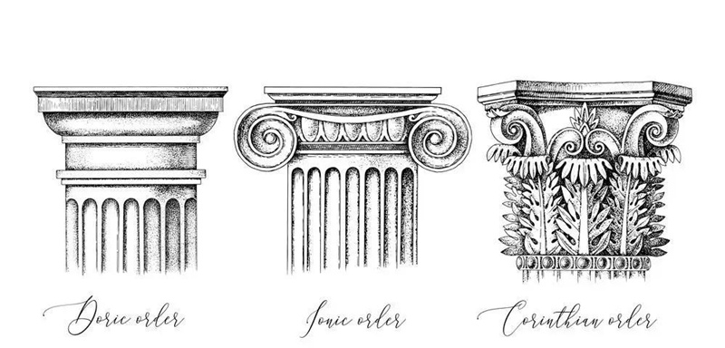 classic greek column orders