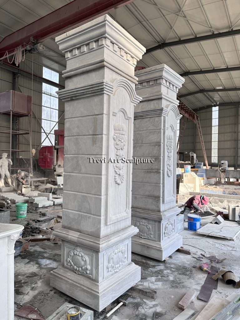 custom decorative entrance columns