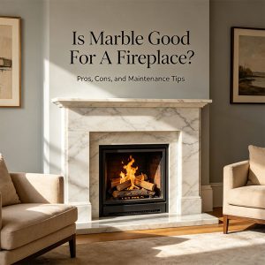 is marble good for a fireplace