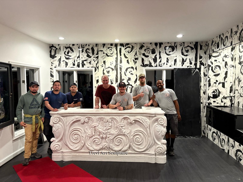 marble bar counter feedback