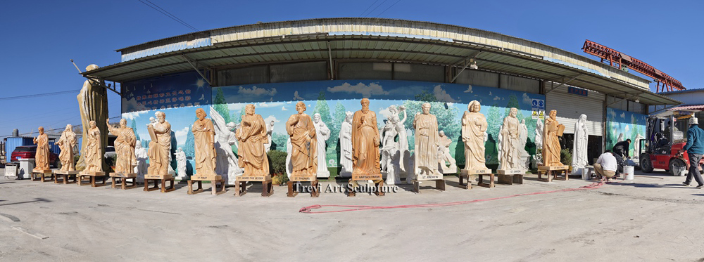 catholic 12 apostle statues