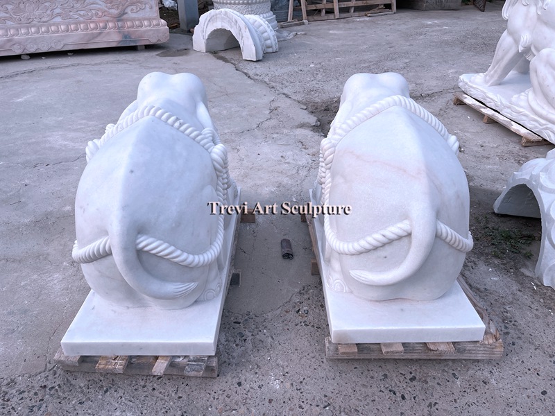 sitting elephant statues for home decor