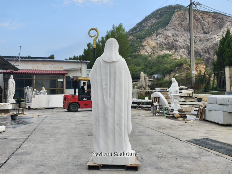 life size st benedict statue