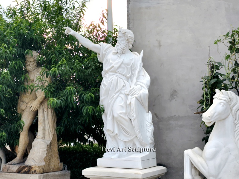 outdoor st elijah sculpture