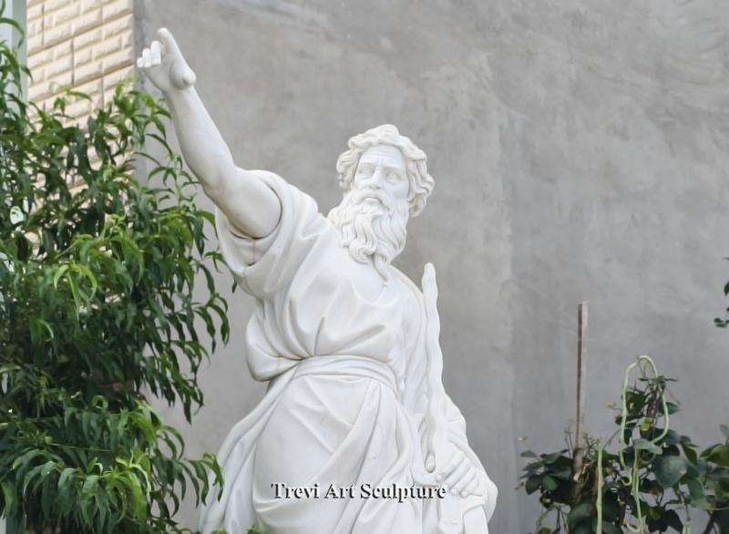 st elijah statue details