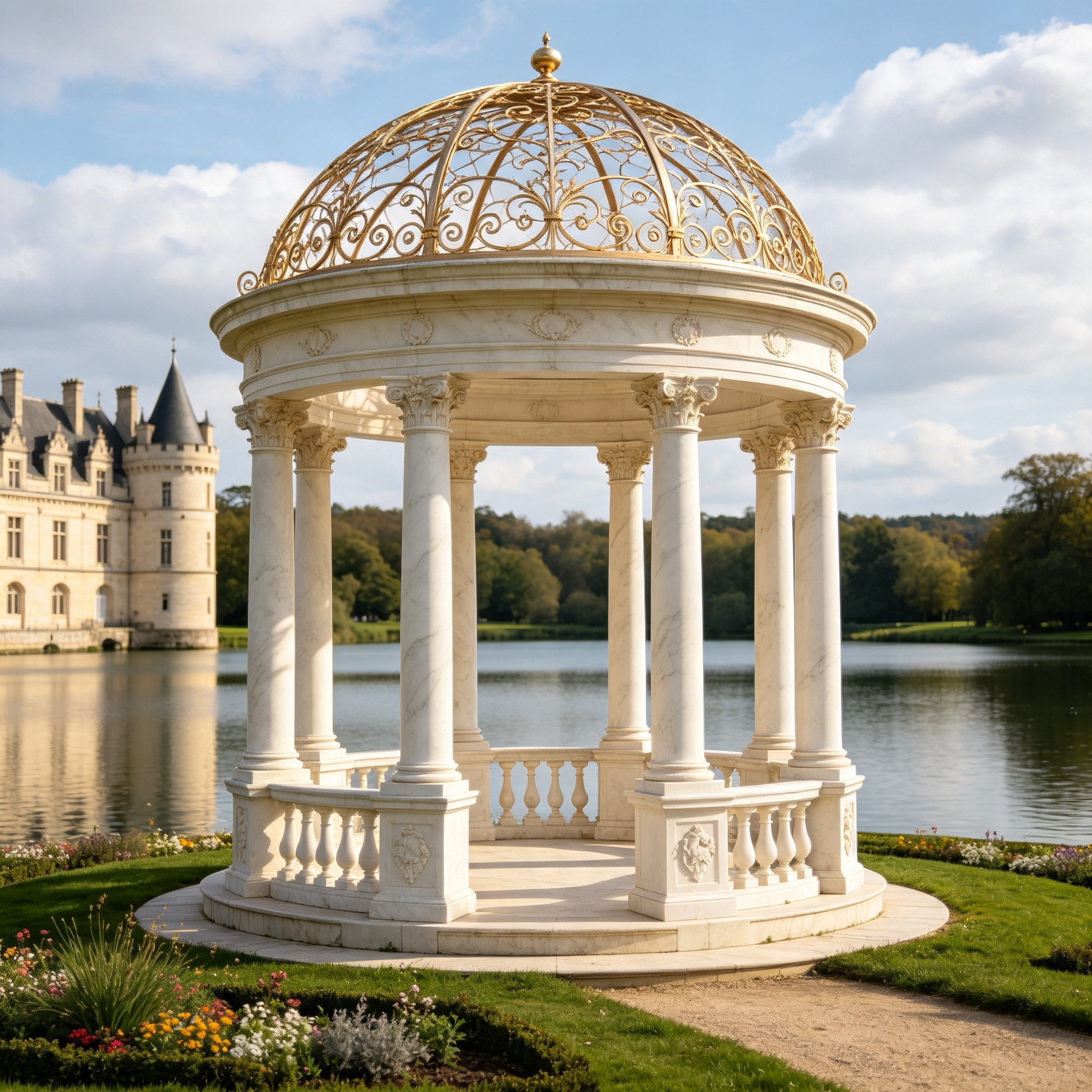 classic wedding gazebo