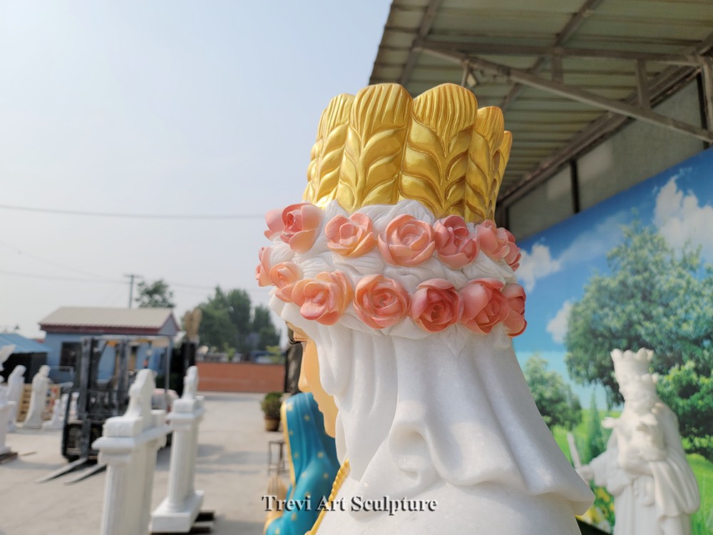 our lady of la salette statue details
