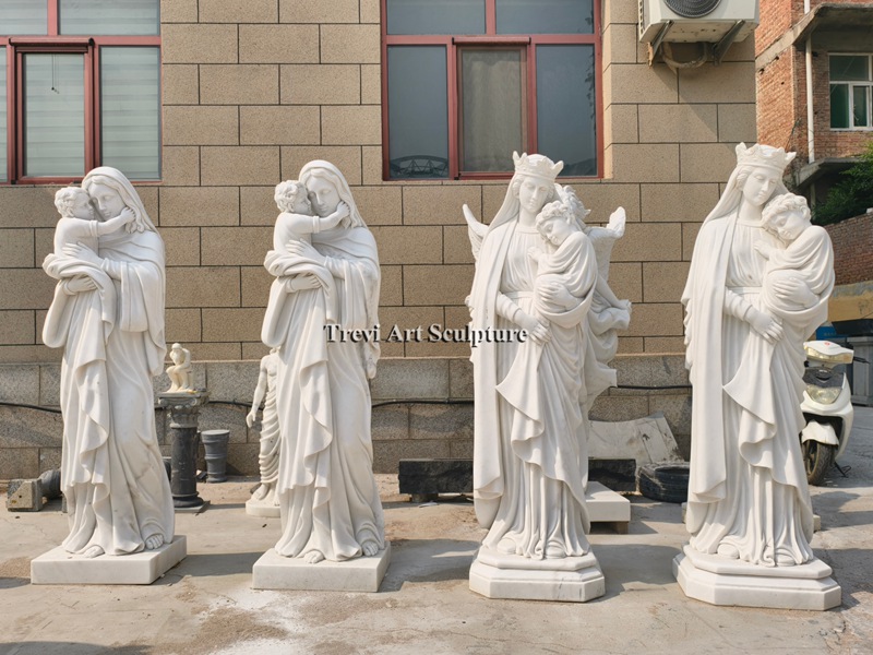 Madonna and Child, Our Lady Seat of Wisdom statue