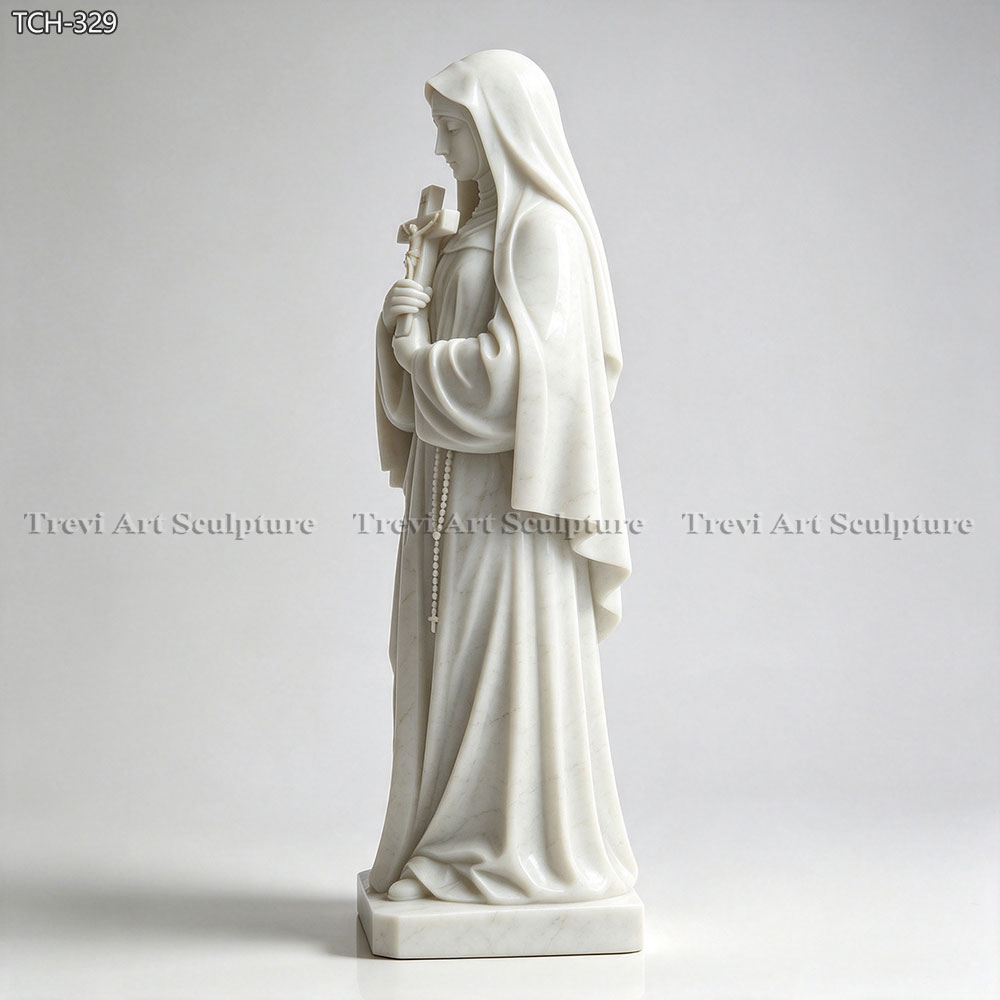 st. rita of cascia statue details