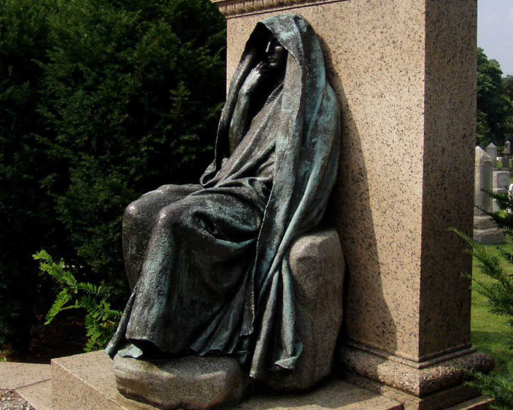 the adams memorial by augustus saint gaudens and stanford white