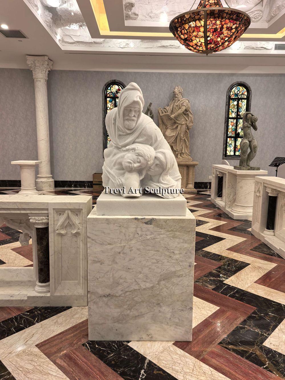 classic michelangelo the deposition bust