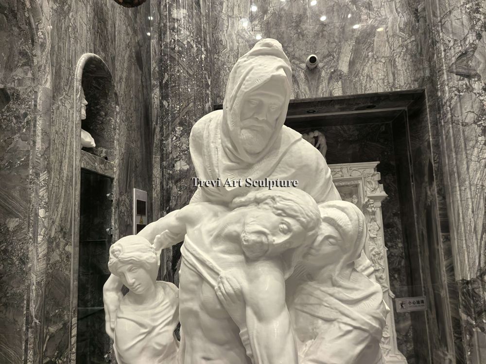 michelangelo the deposition marble replica