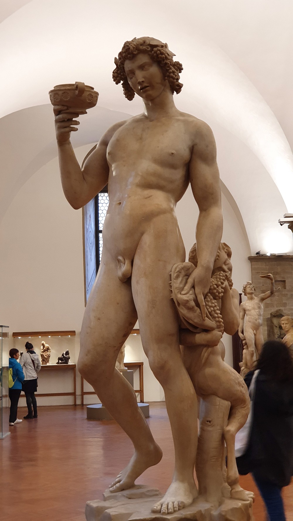 michelangelo's bacchus museo del bargello