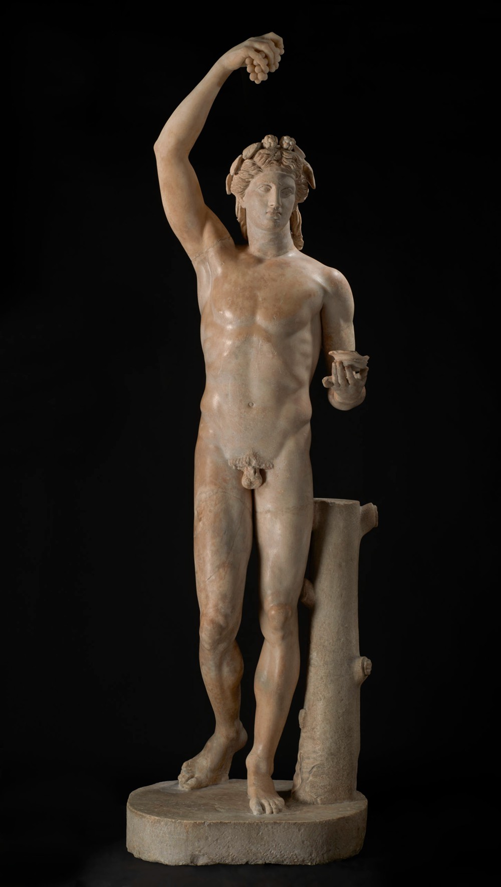 statue of bacchus, unknown roman artist